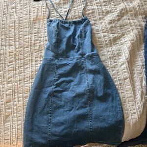 Denim dress